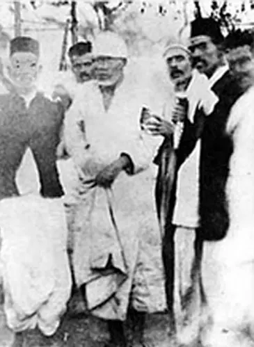 Original photo of Sai Baba